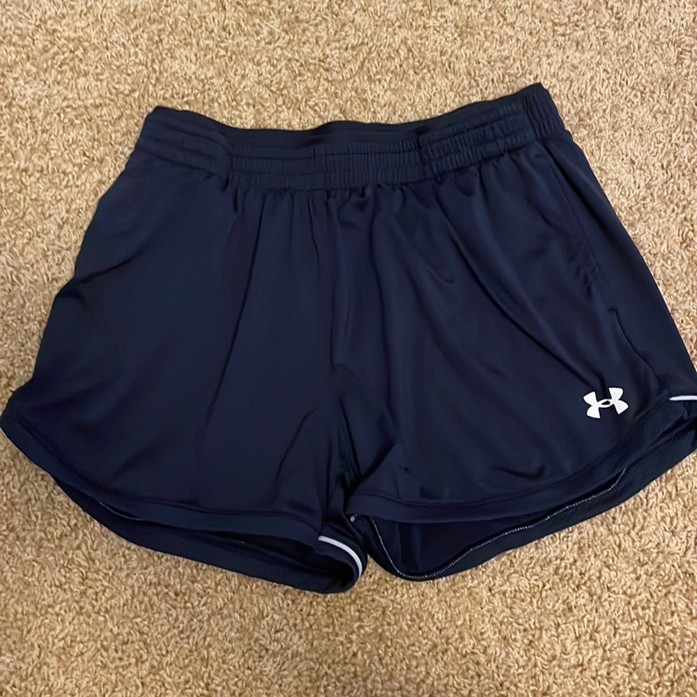 Navy Under Armor Loose Shorts